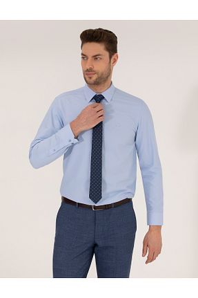 پیراهن آبی مردانه اسلیم فیت Pierre Cardin - کد 904822634