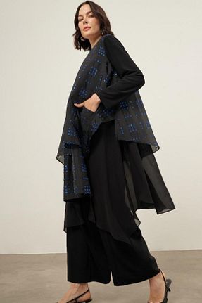 کت سرمه ای زنانه رگولار Beys - کد 904832569
