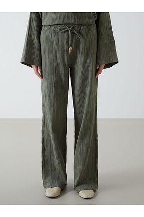 شلوار خاکی زنانه پنبه ای LC Waikiki - کد 927220924