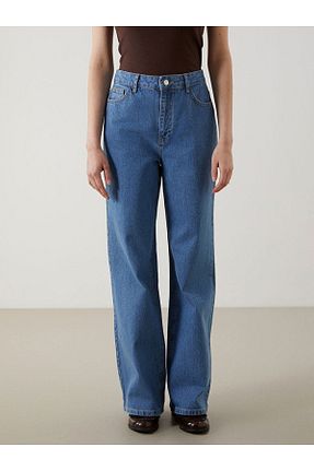 شلوار جین آبی زنانه جین LC Waikiki - کد 923493043