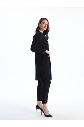 شلوار مشکی زنانه رگولار LC Waikiki - کد 931841009