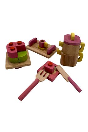 اسباب بازی چوبی سبز 1+ HOBBY HOUSE - کد 903881107