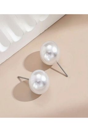 گوشواره مروارید سفید مروارید آب شیرین Set - کد 904835812