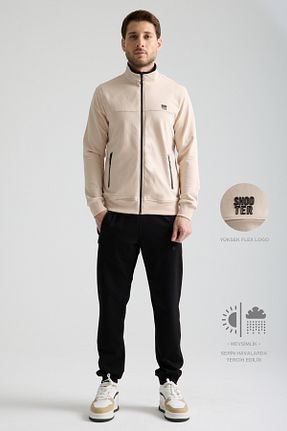 ست کرمکن اسپرت بژ مردانه پنبه پلی استر Shooter Sportswear - کد 904899101