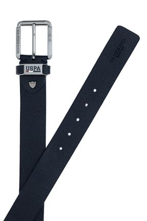 کمربند سرمه ای مردانه چرم مصنوعی U.S. Polo Assn. - کد 904872601
