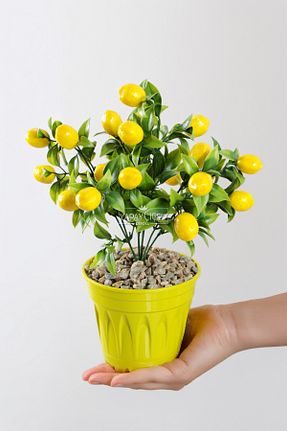 گل خشک و مصنوعی زرد Yapay Çiçek Deposu - کد 38885929