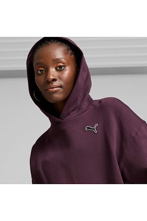 سوئیشرت اسپرت آبی زنانه رگولار Puma - کد 841612574