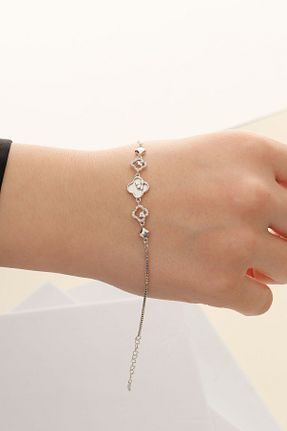 دستبند نقره زنانه 925 عیار Söğütlü Silver - کد 871064905