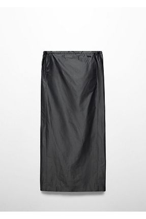 دامن طوسی زنانه MANGO - کد 863645398