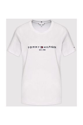 تیشرت سفید زنانه رگولار Tommy Hilfiger - کد 335922074