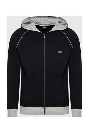 سوئیشرت مشکی مردانه ساده Hugo Boss - کد 355336621
