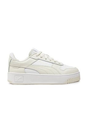 کفش اسنیکر سفید زنانه بند دار Puma - کد 842042204