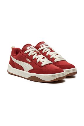 کفش اسنیکر قرمز زنانه بند دار Puma - کد 842041677