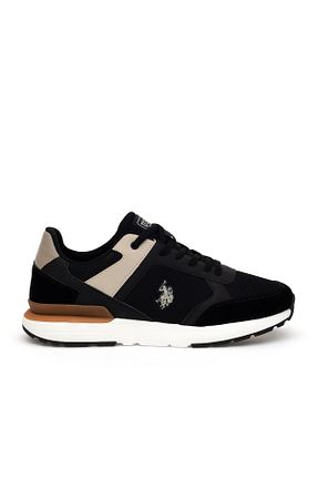 کفش اسنیکر مشکی مردانه بند دار U.S. Polo Assn. - کد 904862202