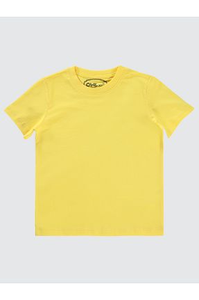 تیشرت زرد بچه گانه رگولار Civil Boys - کد 820004537