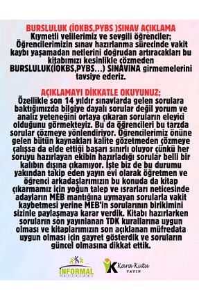 آمادگی آزمون İnformal Yayınları - کد 183302513
