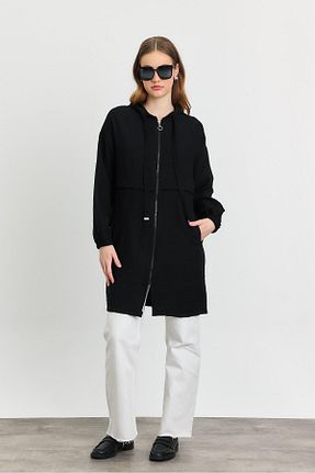 کلاه و ابایا مشکی زنانه بافتنی Rays - کد 904924435