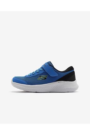 کفش اسنیکر آبی بچه گانه چسبی Skechers - کد 862839474