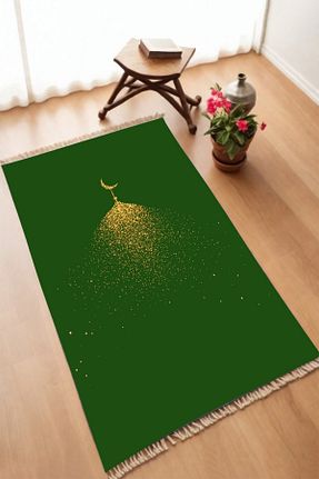سجاده سبز پلی استر DEKOMOD - کد 906408247