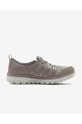 کفش پیاده روی قهوه ای زنانه Skechers - کد 854362144