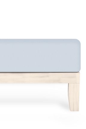 ست ملحفه تکنفره آبی Penye Calmera - کد 866938004