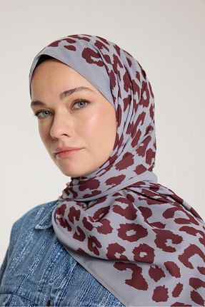 شال زرشکی زنانه PURESCARFS - کد 917790066
