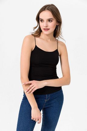 تیشرت مشکی زنانه Relaxed Şimal - کد 646808927