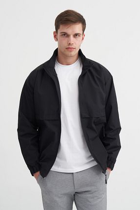 کاپشن مشکی مردانه Relaxed Cazador - کد 903805369