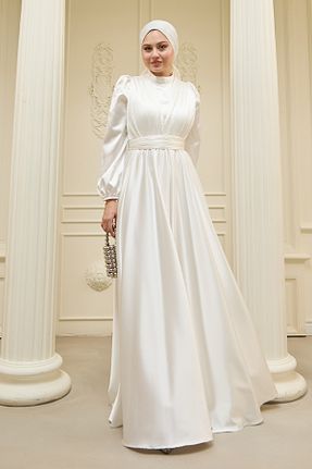 لباس حجاب سفید زنانه رگولار InStyle - کد 904964941