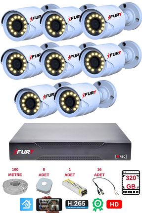 دستگاه ضبط DVR FURY - کد 904965261