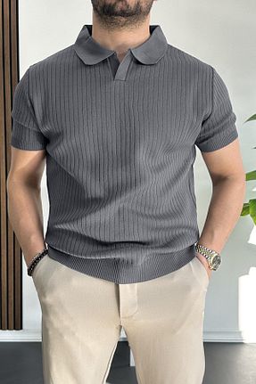تیشرت مشکی مردانه رگولار Edwox - کد 904964019