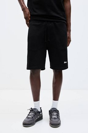 شلوارک و برمودا مشکی مردانه پنبه ای Pull & Bear - کد 899525859