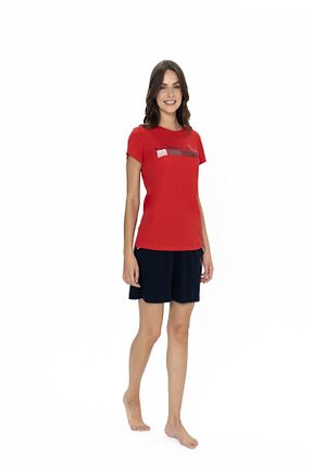 ست لباس راحتی قرمز زنانه لیسانس دار	 U.S. Polo Assn. - کد 905052242