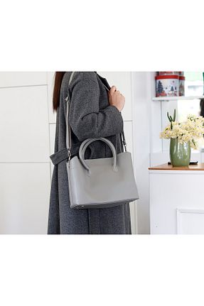 کیف دوشی طوسی زنانه MODA - کد 904992514