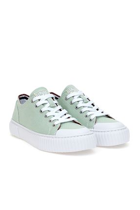 کفش اسنیکر سبز زنانه بند دار U.S. Polo Assn. - کد 904994900