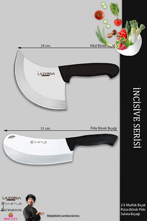 چاقو / ست چاقو CASTLE KITCHEN - کد 652493472
