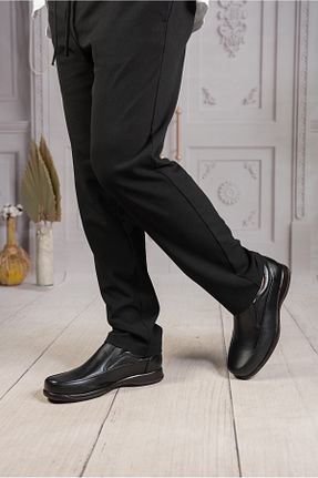 کفش کژوال مشکی مردانه چرم خالص DAXİS Sportwear Company - کد 905018327