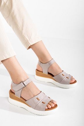 صندل زنانه پاشنه ضخیم ANALİN SHOES - کد 905042255