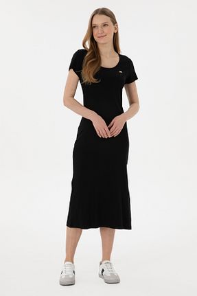 لباس مشکی زنانه بافتنی U.S. Polo Assn. - کد 905034493