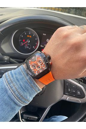 ساعت مچی نارنجی مردانه 45 میلی متر NAUTICAL - کد 905111139