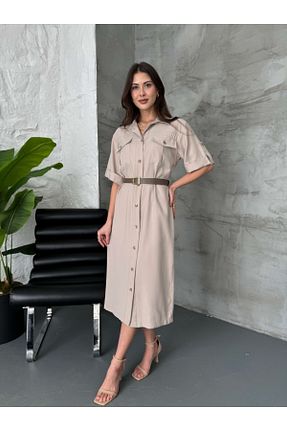 لباس طوسی زنانه بافتنی Elif Özbey Butik - کد 905060138