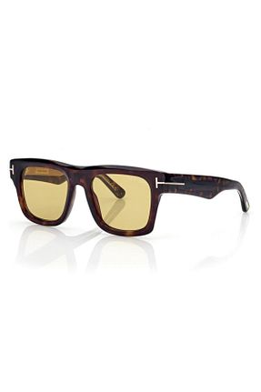 عینک آفتابی قهوه ای زنانه 53 Tom Ford - کد 905059659