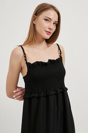 لباس مشکی زنانه بافتنی Arma Life - کد 905065237