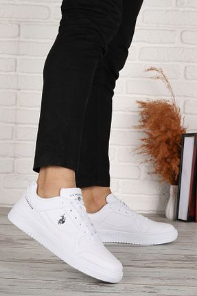کفش پیاده روی سفید مردانه میکروفیبر U.S. Polo Assn. - کد 905065768