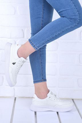 کفش پیاده روی سفید زنانه میکروفیبر U.S. Polo Assn. - کد 905065751