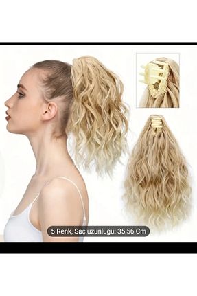 کلاه گیس زرد Handmade - کد 905105124