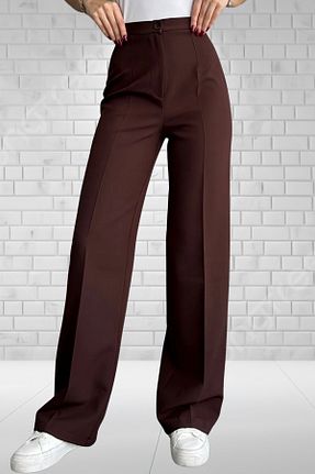 شلوار قهوه ای زنانه بافتنی Muwen Butik - کد 905097618