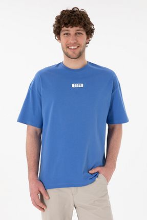 تیشرت سرمه ای مردانه اورسایز U.S. Polo Assn. - کد 905105406