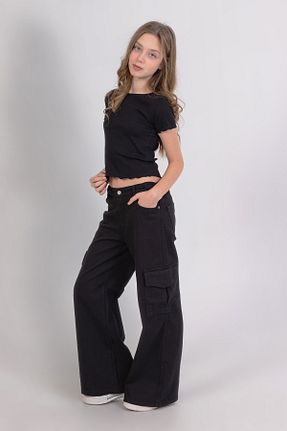 شلوار مشکی بچه گانه پنبه ای DMB BOYS & GIRLS - کد 831887256