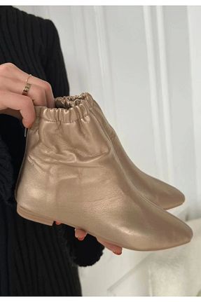بوت / نیم بوت رنگی زنانه چرم مصنوعی KAZAX - کد 878310265